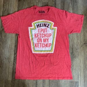 Men’s Heinz ketchup tshirt